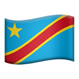 flag: Congo - Kinshasa