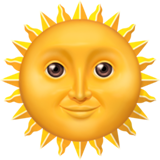 sun with face