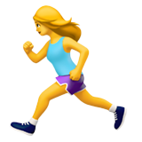 woman running