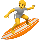 person surfing