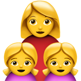 family: woman, girl, girl