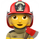 woman firefighter