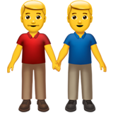 men holding hands