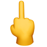 middle finger