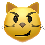 cat with wry smile