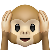 hear-no-evil monkey