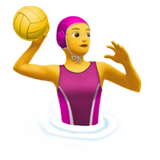 woman playing water polo