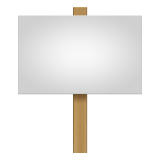 placard