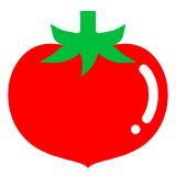 How emoji tomato displayed on Docomo