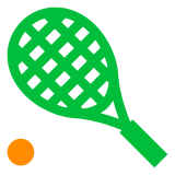 How emoji tennis displayed on Docomo