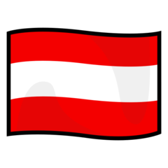 How emoji flag: Austria displayed on Emojidex