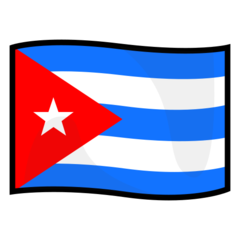 How emoji flag: Cuba displayed on Emojidex