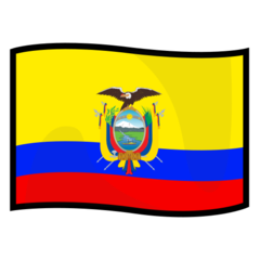 How emoji flag: Ecuador displayed on Emojidex