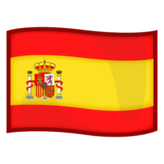 How emoji flag: Spain displayed on Emojidex