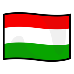 How emoji flag: Hungary displayed on Emojidex