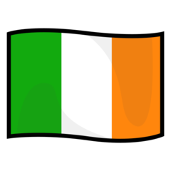 How emoji flag: Ireland displayed on Emojidex