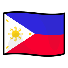 How emoji flag: Philippines displayed on Emojidex