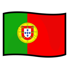 How emoji flag: Portugal displayed on Emojidex