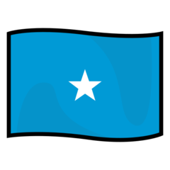 How emoji flag: Somalia displayed on Emojidex