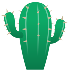 How emoji cactus displayed on Emojidex