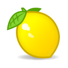 How emoji lemon displayed on Emojidex