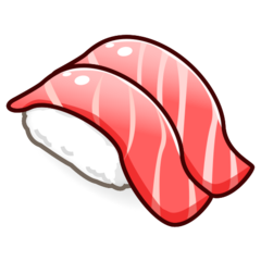 How emoji sushi displayed on Emojidex