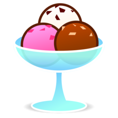 How emoji ice cream displayed on Emojidex