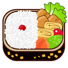 How emoji bento box displayed on Emojidex