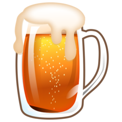 How emoji beer mug displayed on Emojidex