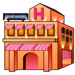 How emoji love hotel displayed on Emojidex