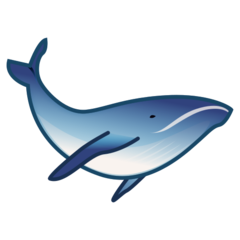 How emoji whale displayed on Emojidex