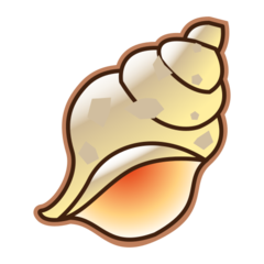 How emoji spiral shell displayed on Emojidex