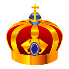 How emoji crown displayed on Emojidex