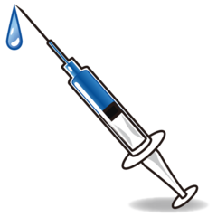 How emoji syringe displayed on Emojidex