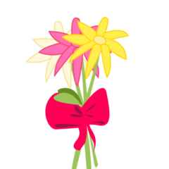 How emoji bouquet displayed on Emojidex