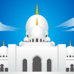 How emoji mosque displayed on Emojidex