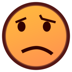 How emoji confused face displayed on Emojidex