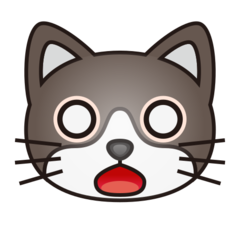 How emoji weary cat displayed on Emojidex