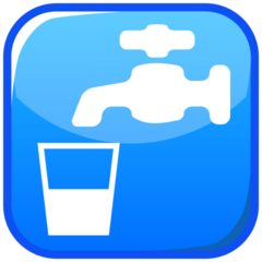 How emoji potable water displayed on Emojidex