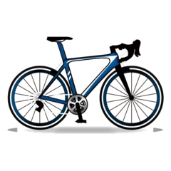 How emoji bicycle displayed on Emojidex