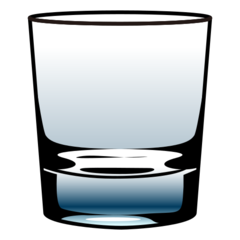 How emoji tumbler glass displayed on Emojidex