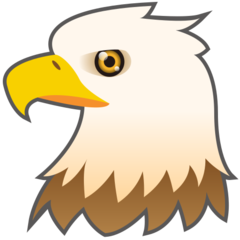 How emoji eagle displayed on Emojidex