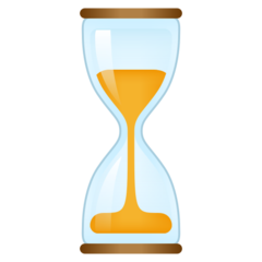 How emoji hourglass not done displayed on Emojidex