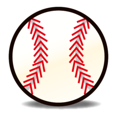 How emoji baseball displayed on Emojidex