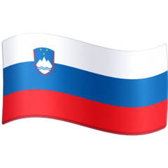 How emoji flag: Slovenia displayed on Facebook