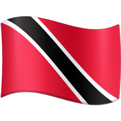 How emoji flag: Trinidad & Tobago displayed on Facebook