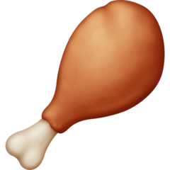 How emoji poultry leg displayed on Facebook