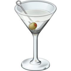 How emoji cocktail glass displayed on Facebook