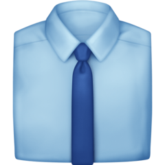 How emoji necktie displayed on Facebook