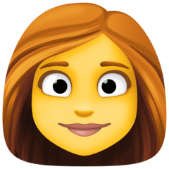 How emoji woman displayed on Facebook